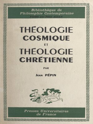 cover image of Théologie cosmique et théologie chrétienne (Ambroise, exam. I 1, 1-4)